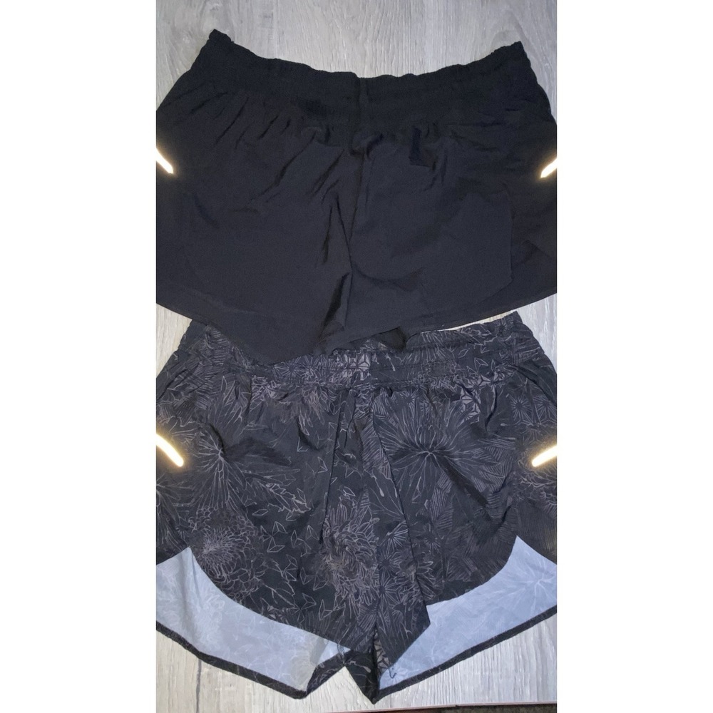 Black Women's Elastic Waist Shorts - (Brand) - Picture 2 of 7